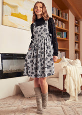 Mellowing Out on Main Street Jumper Dress