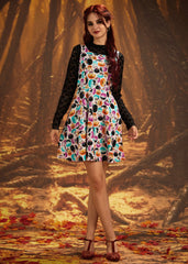 Pumpkin & Crow Skater Dress