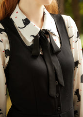 Classically Charming Sleeveless Fit & Flare Dress