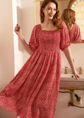 Lilting Love Short Sleeve Babydoll Dress