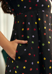 Pretty at the Pumpkin Patch Shirtwaist Dress