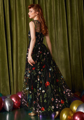 Mystique Mirage Fit & Flare Maxi Dress
