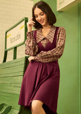 The Campus Cutie Jumper Dress