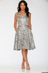 Leopard Swing Dress