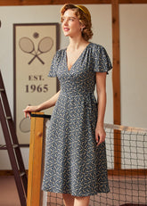 Vintage Vogue Cape Dress