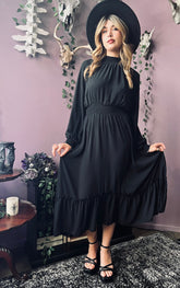 Dorothea - Classic Boho Shirred Witch Dress