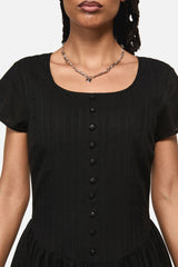 Witches Drop Waist Midi Dress