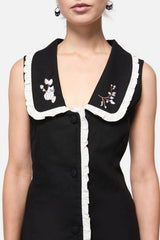 Catkins Ruffle Pinny