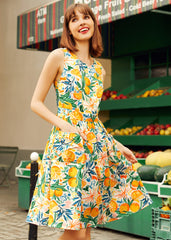 Market Day Fit & Flare Dress