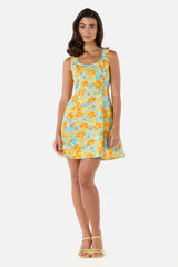 Vintage Daisy Mini Shift Dress