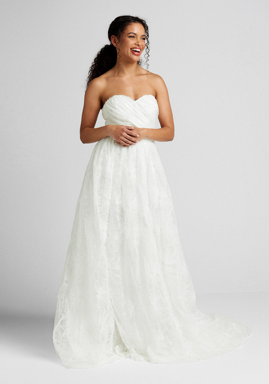 A Wonderful Union Strapless Maxi Dress (Final Sale)