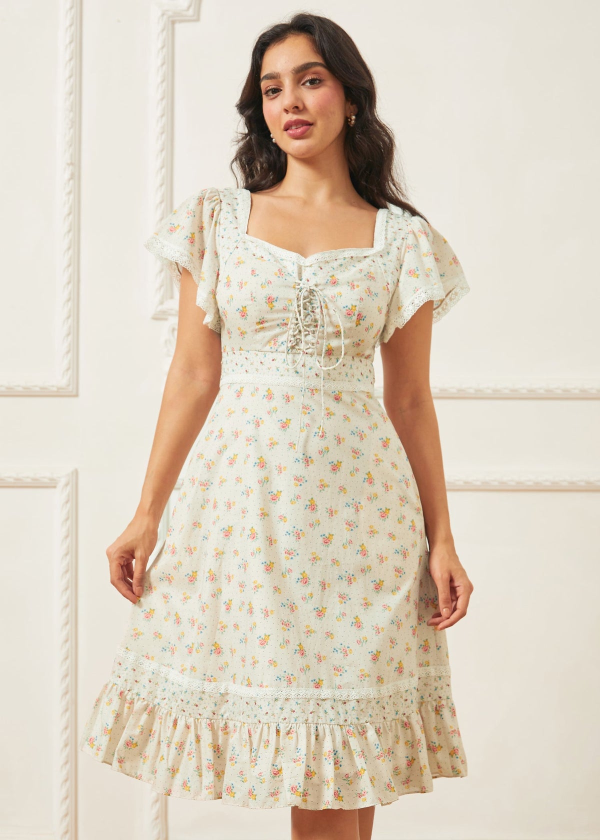 GUNNE SAX for ModCloth Gabriella Baby Doll Dress