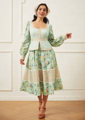 GUNNE SAX for ModCloth Lilly Corselette Midi Dress