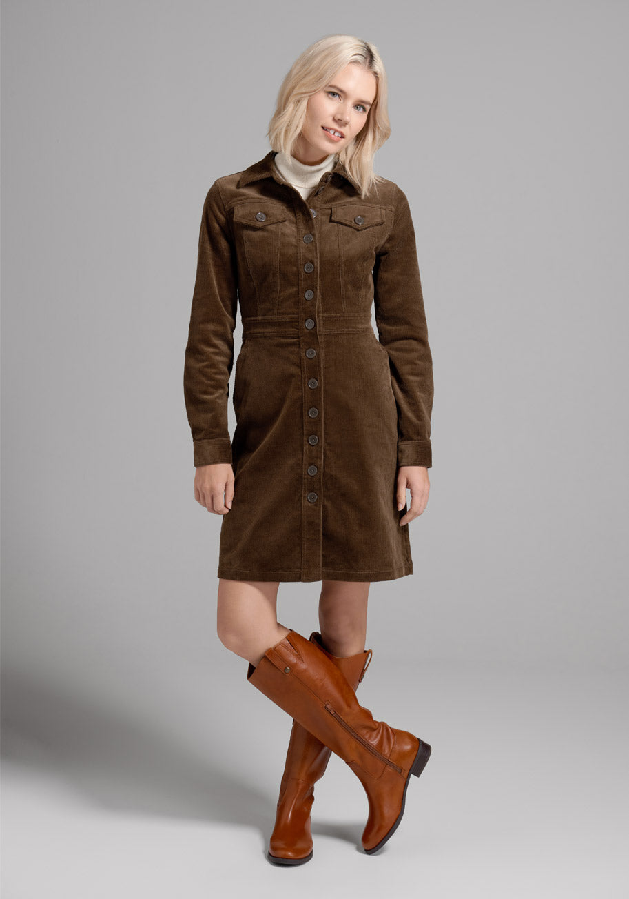 Choosing My Adventure Shirtdress (Final Sale)