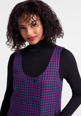 Schoolyard Sass Double-Breasted Jumper (Final Sale)