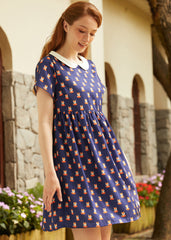 Whimsy & Wonder Collar Empire Dress
