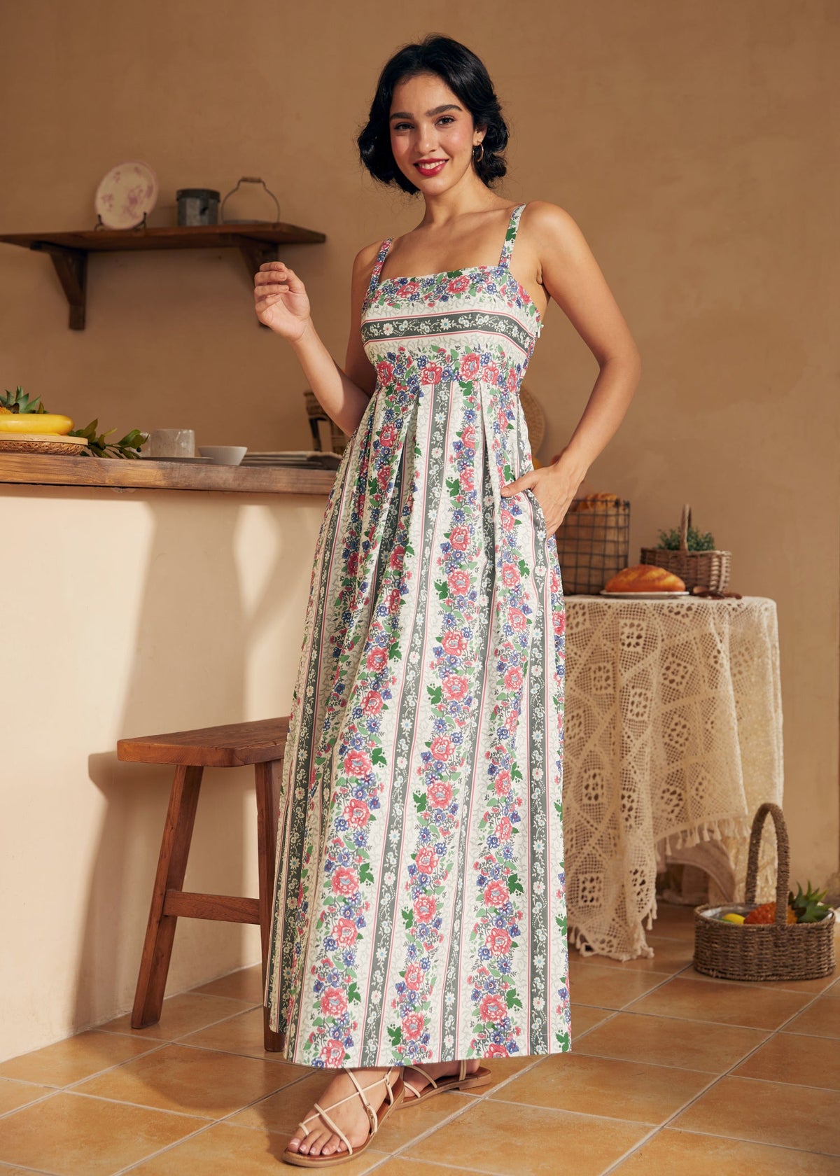 Starlit Stride Maxi Dress