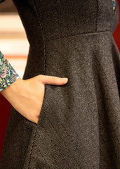 Chevrons Before Coffee Jumper Dress