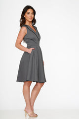 Grey Jenny Swing Dress
