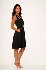Black & White Swing Dress