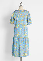 High Tea, High Time Midi Dress (Final Sale)