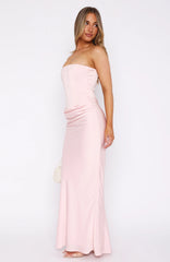Love This Feeling Maxi Dress Baby Pink
