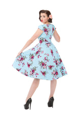 Blue Royal Ballet Swing Dress