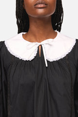 The Adorned Collar Lace Dress
