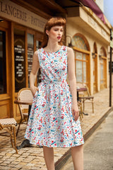 Winter Cheer Vintage Dress
