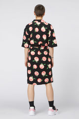 Peachy Viscose Shirt Dress