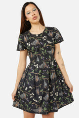 Old World Printed Dress