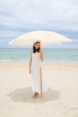 Dreamy White Lace Midi Dress