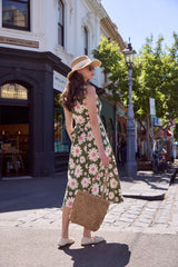 60's Daisy Midi Dress