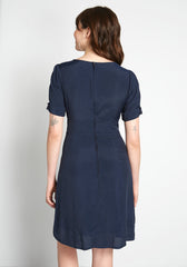 The Keyhole Story A-line Dress (Final Sale)